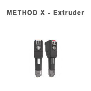 METHOD X : 스마트 익스트루더 (1번 : 모델링용 , 2번 : 서포트용)